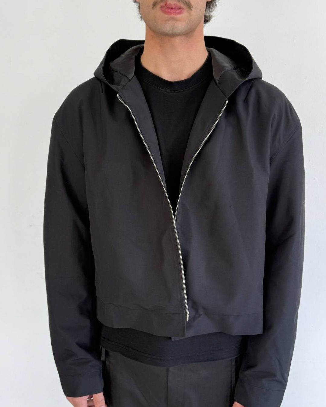 Nylon jacket cropped