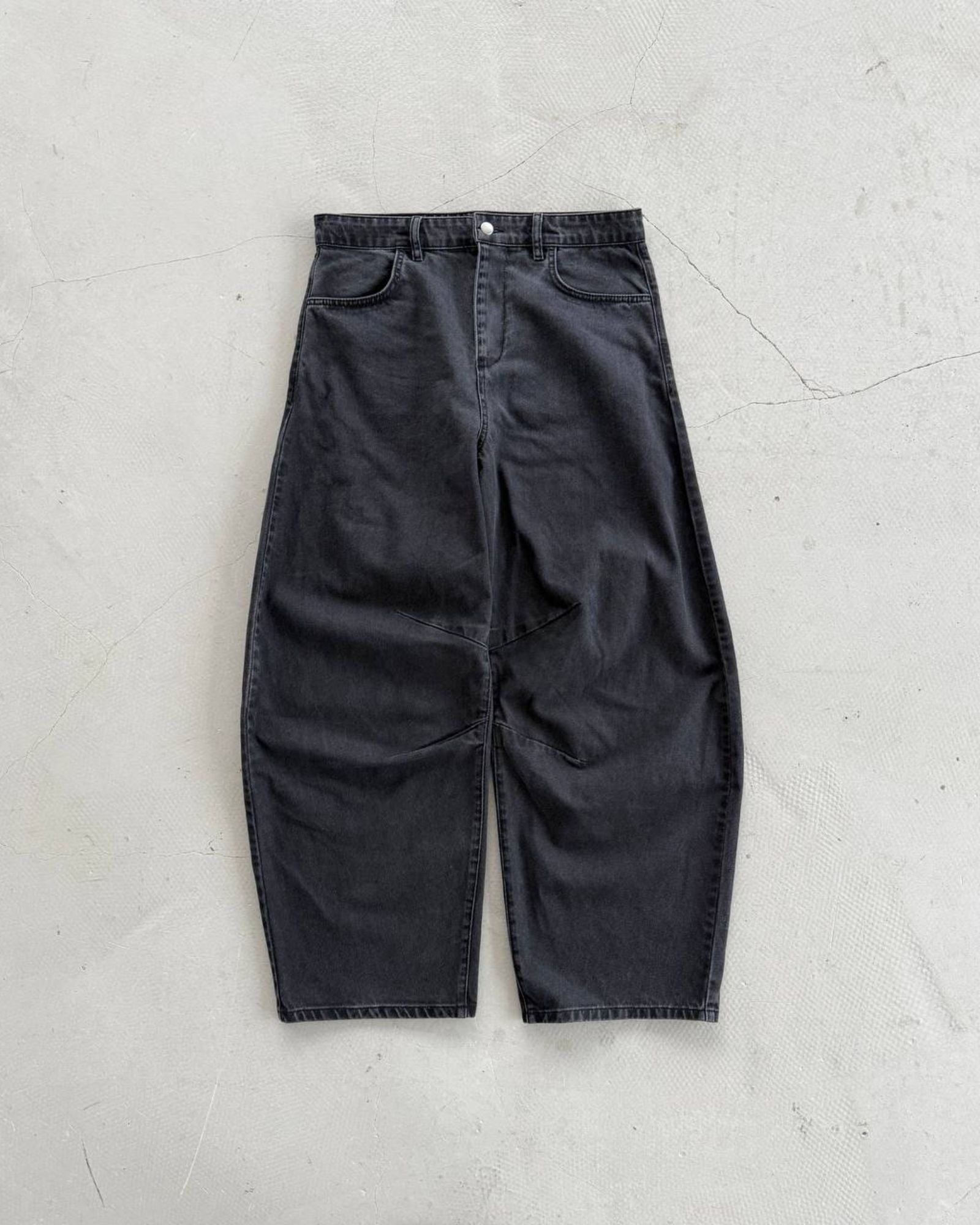 Wedge Italian Denim Pants