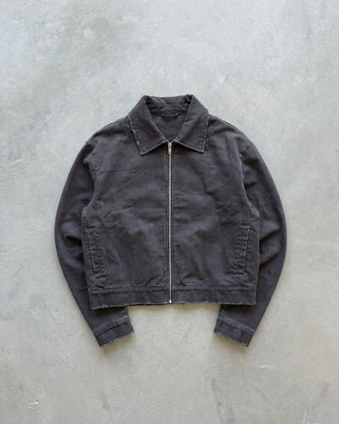 Work jacket / washed grey