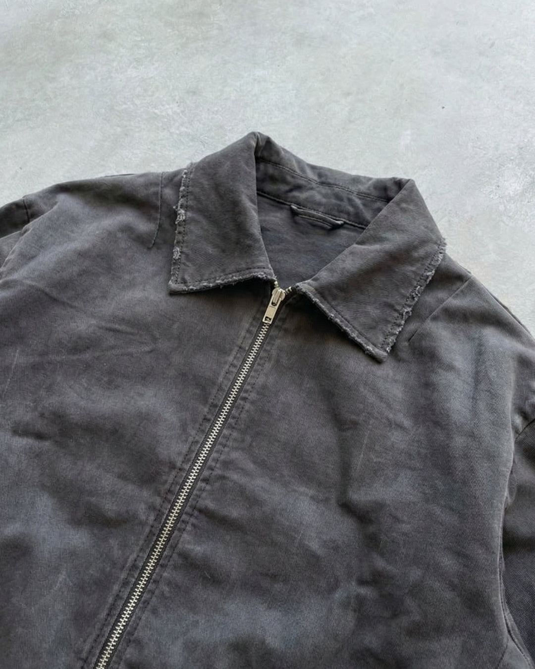 Work jacket / washed grey