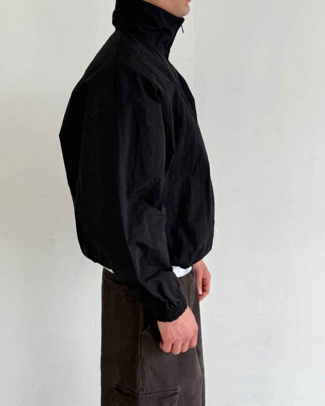 Track jacket nylon / black