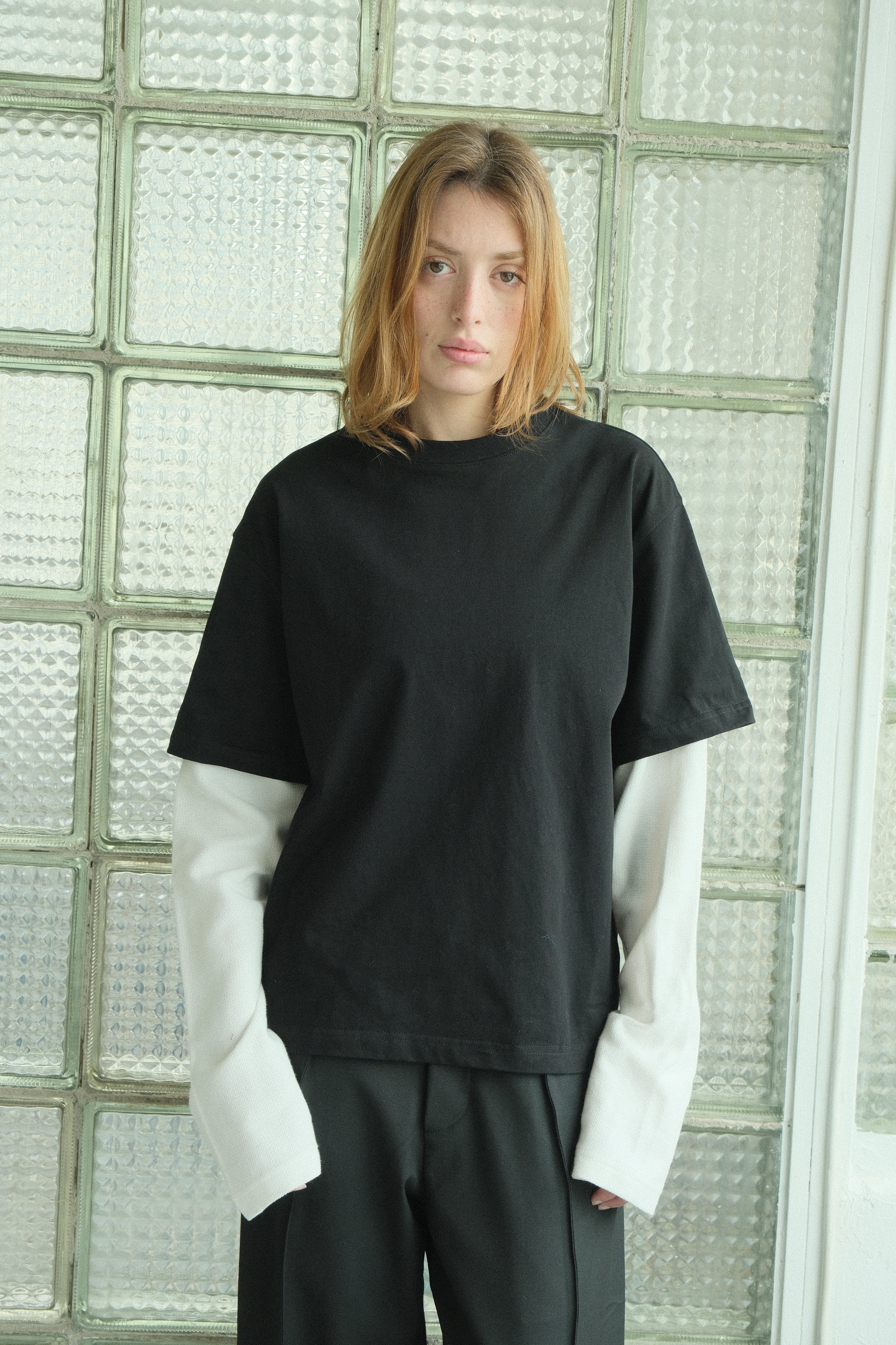 Long sleeve / b&w