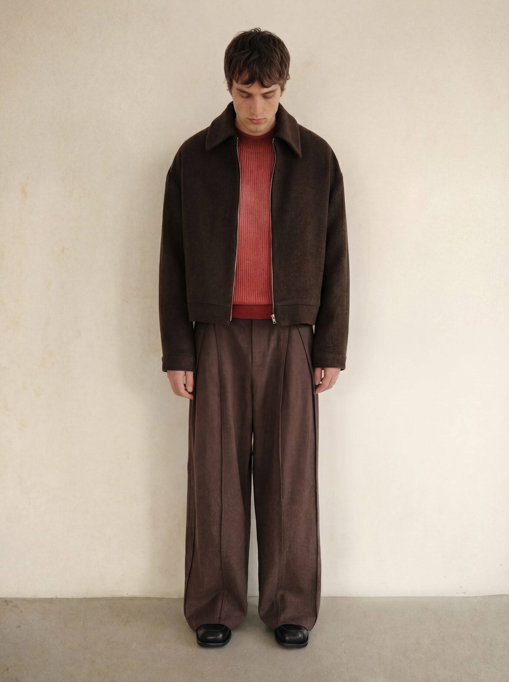 Wool jacket / brown