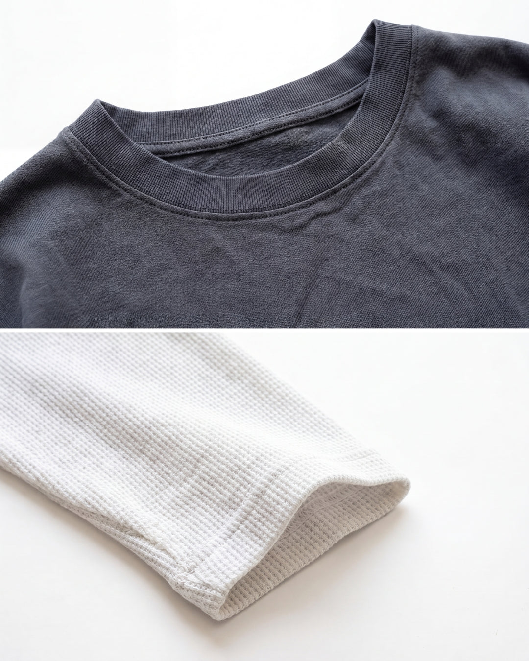 Long sleeve / washed grey