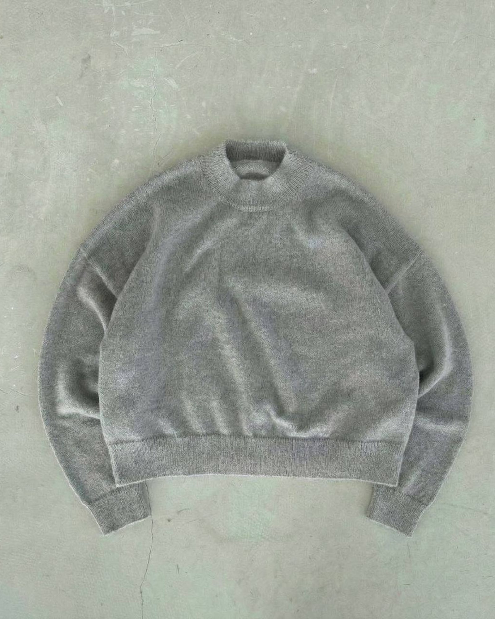 Mohair sweater (grey)