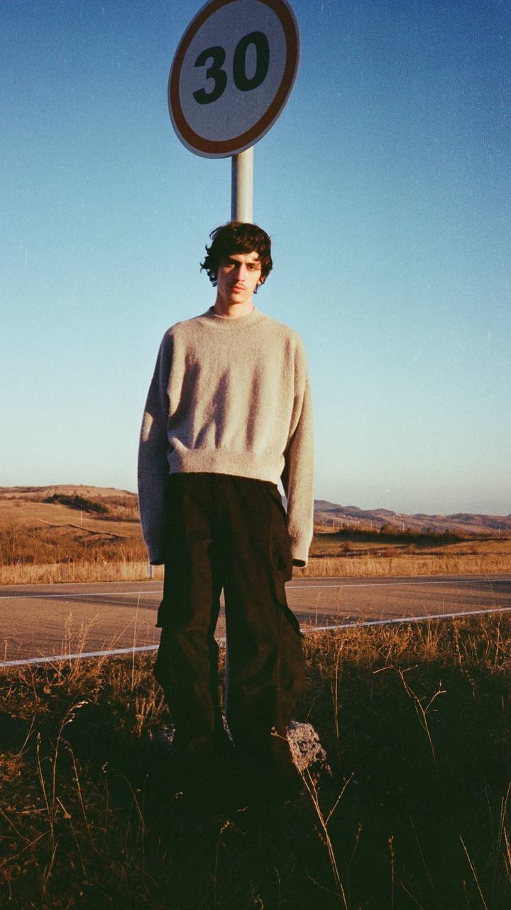 Mohair sweater (grey)