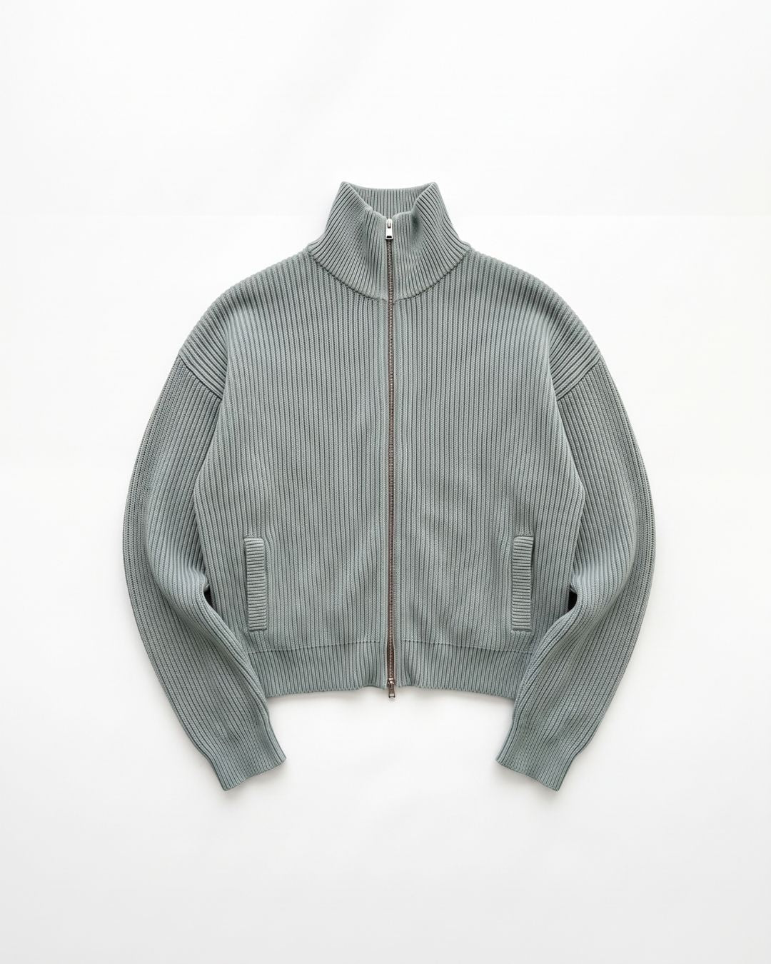 Zip sweater / mint