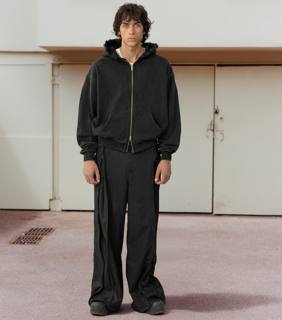 Zip pants