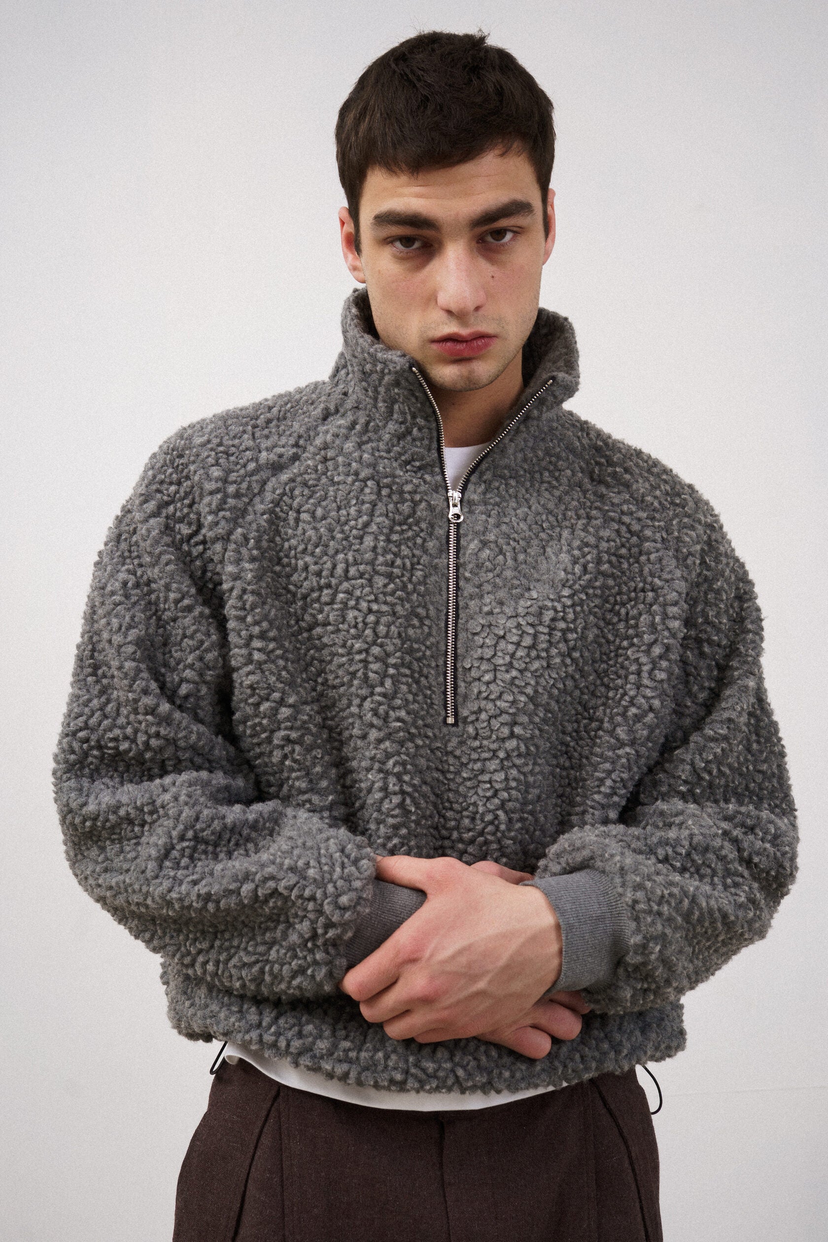 Wool fleece (grey)