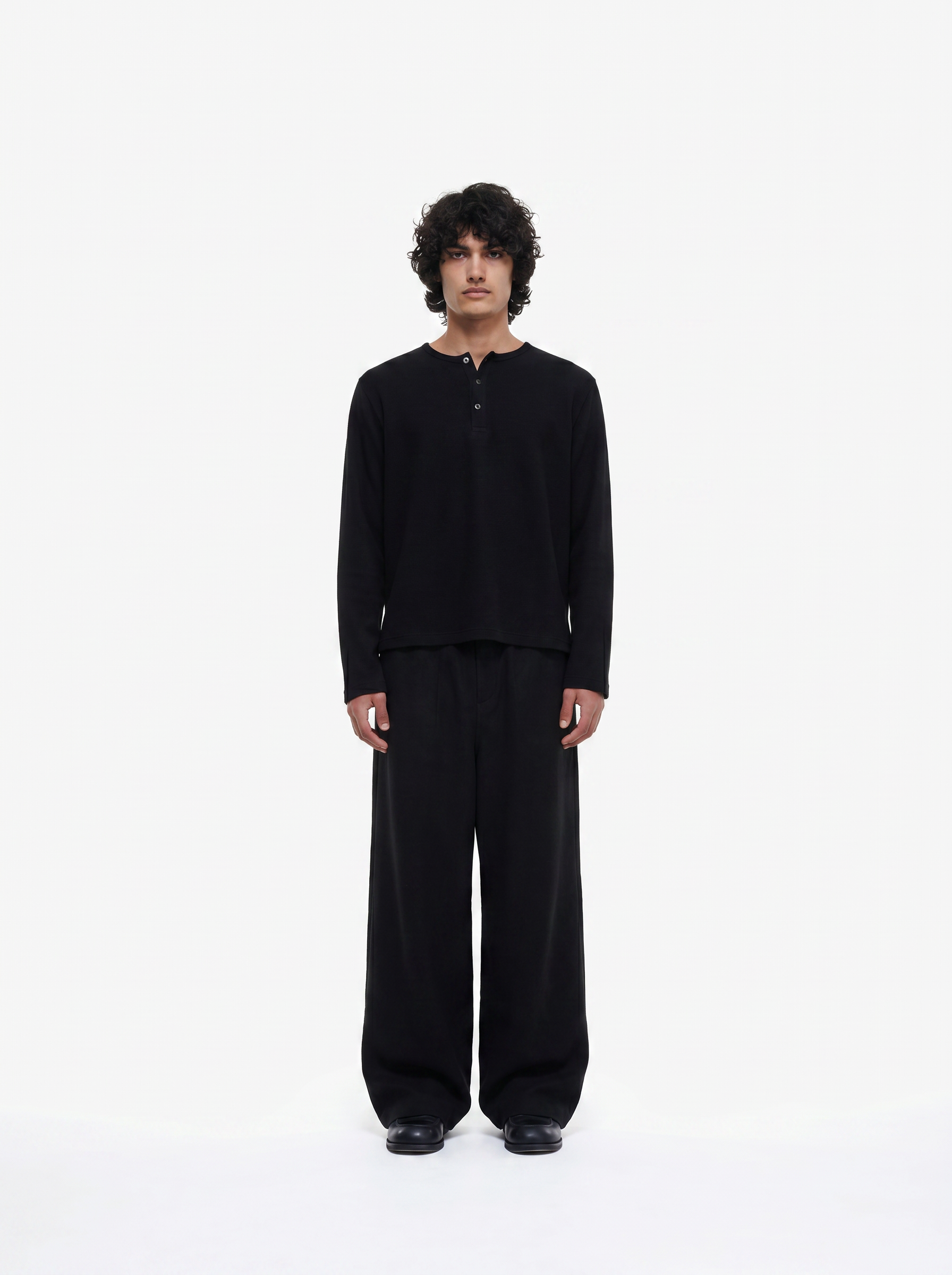 Black long T