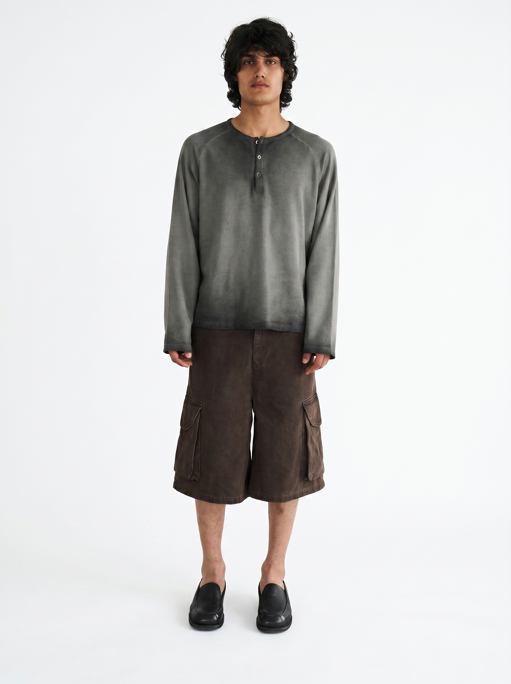 Garment dyed long T