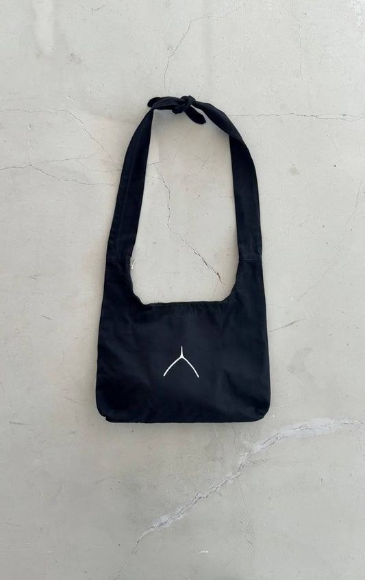 Knot denim bag